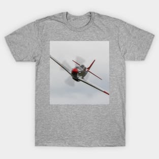 P-51D Mustang Head-On Flyby T-Shirt